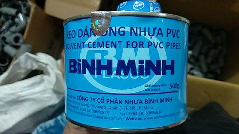 Đặc điểm và Ứng dụng của Keo Dán Ống Nhựa PVC Bình Minh