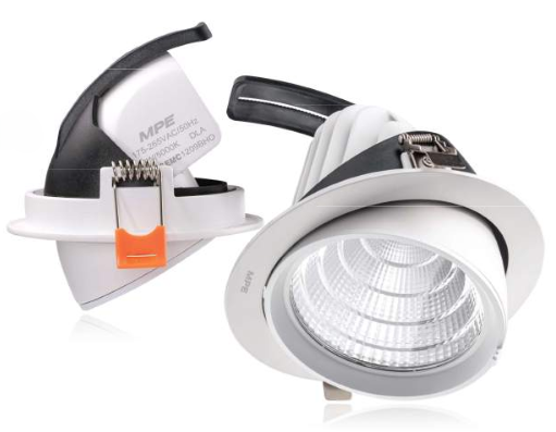 Đèn led downlight âm điều chỉnh góc 20W AST MPE DLA-20T