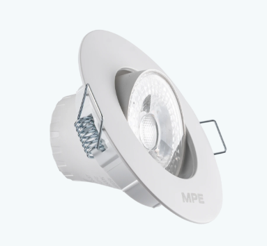 Đèn led downlight âm điều chỉnh góc chiếu mặt tròn 3W AST MPE DLA2R-3T