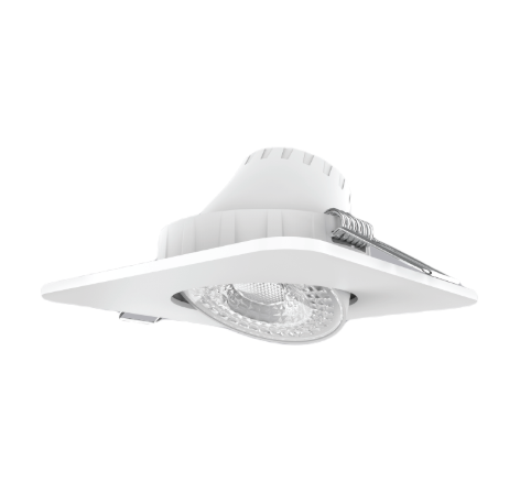 Đèn led downlight âm điều chỉnh góc chiếu mặt vuông 5W ASV MPE DLA2S-5V