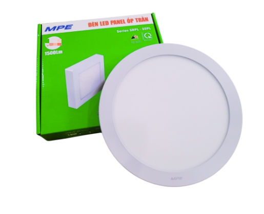 Đèn led panel tròn nổi 12W AST dùng dimmer MPE SRPL-12T/DIM