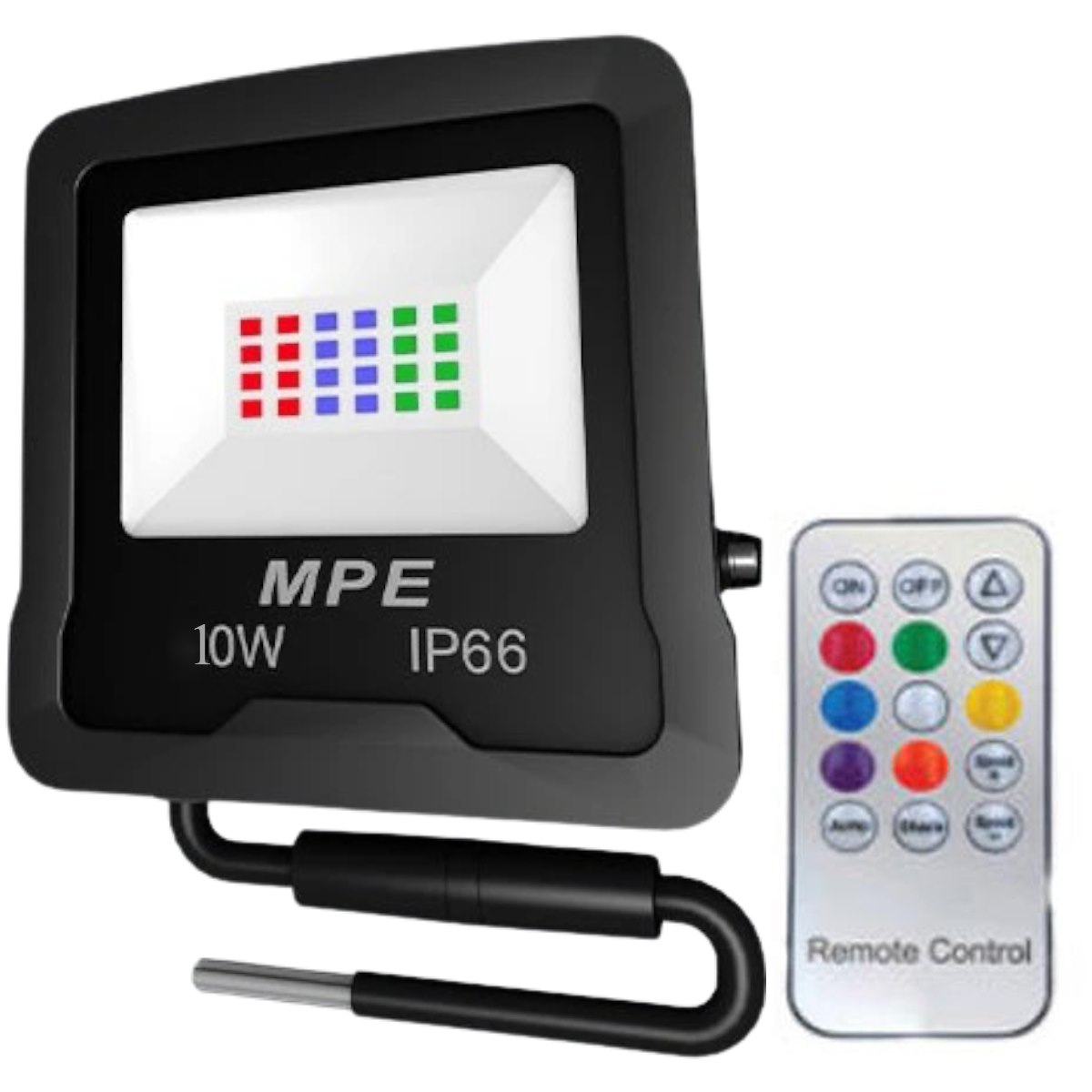 Đèn led pha RGB 10W MPE FLD-10RGB
