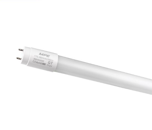 Led tube thuỷ tinh 6 tấc 9W ánh sáng vàng GT-60V MPE GT-60V