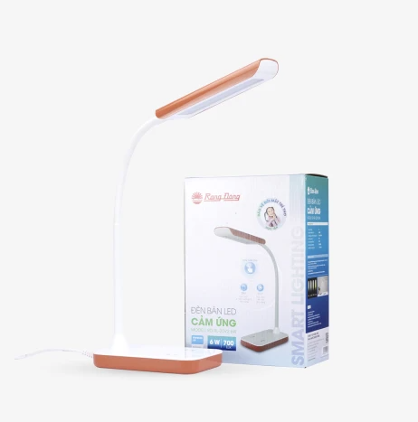 Đèn bàn LED cảm ứng RD-RL-20V2 6W SS Rang Đông LED00031181