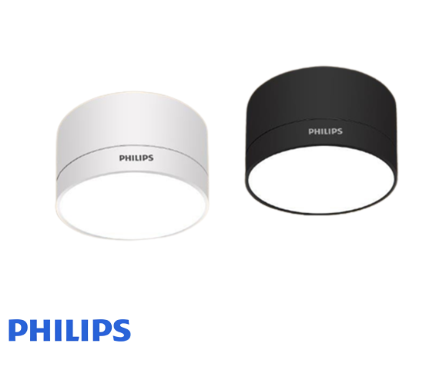 Bộ đèn LED ống bơ DL212 9W 3000K Philips 929003178624