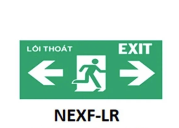 NEXF-LR Hình chỉ hướng cho đèn Exit (trái) Nanoco NEXF-L