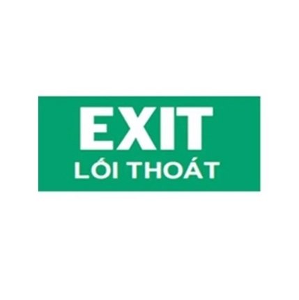 NEXF-E – Hình chỉ hướng cho đèn Exit (EXIT) Nanoco NEXF-E