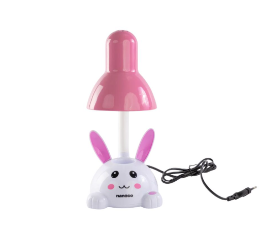 Đèn bàn , thỏ hồng Nanoco NDKC01P