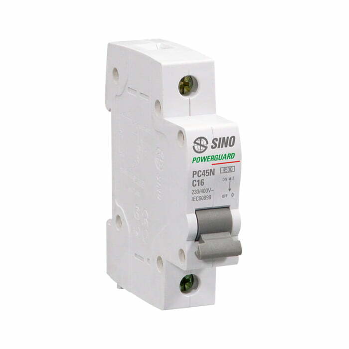 Cầu dao tự động 1 cực 50A 4.5kA Sino PS45N/C1050