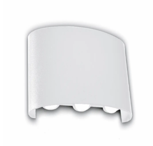 Đèn LED gắn tường IP65 màu trắng 6W Nanoco NBLS016W